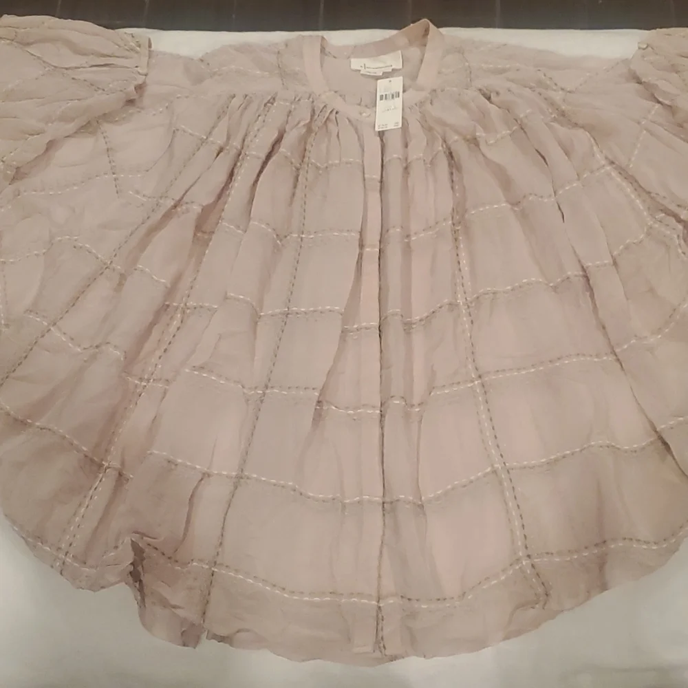 Anthropologie Mauve Moon Top NWT Size XL - Picture 4 of 9